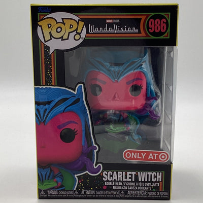 Funko Pop! Marvel - WandaVision - Scarlet Witch (Black Light) (Target Exclusive)