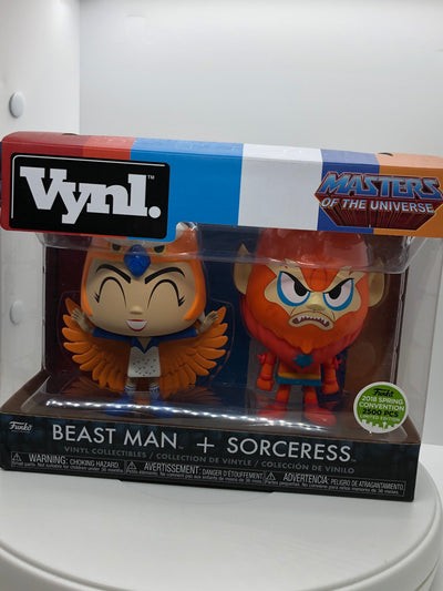 Funko Vynl - Masters Of The Universe - Beast Man + Sorceress