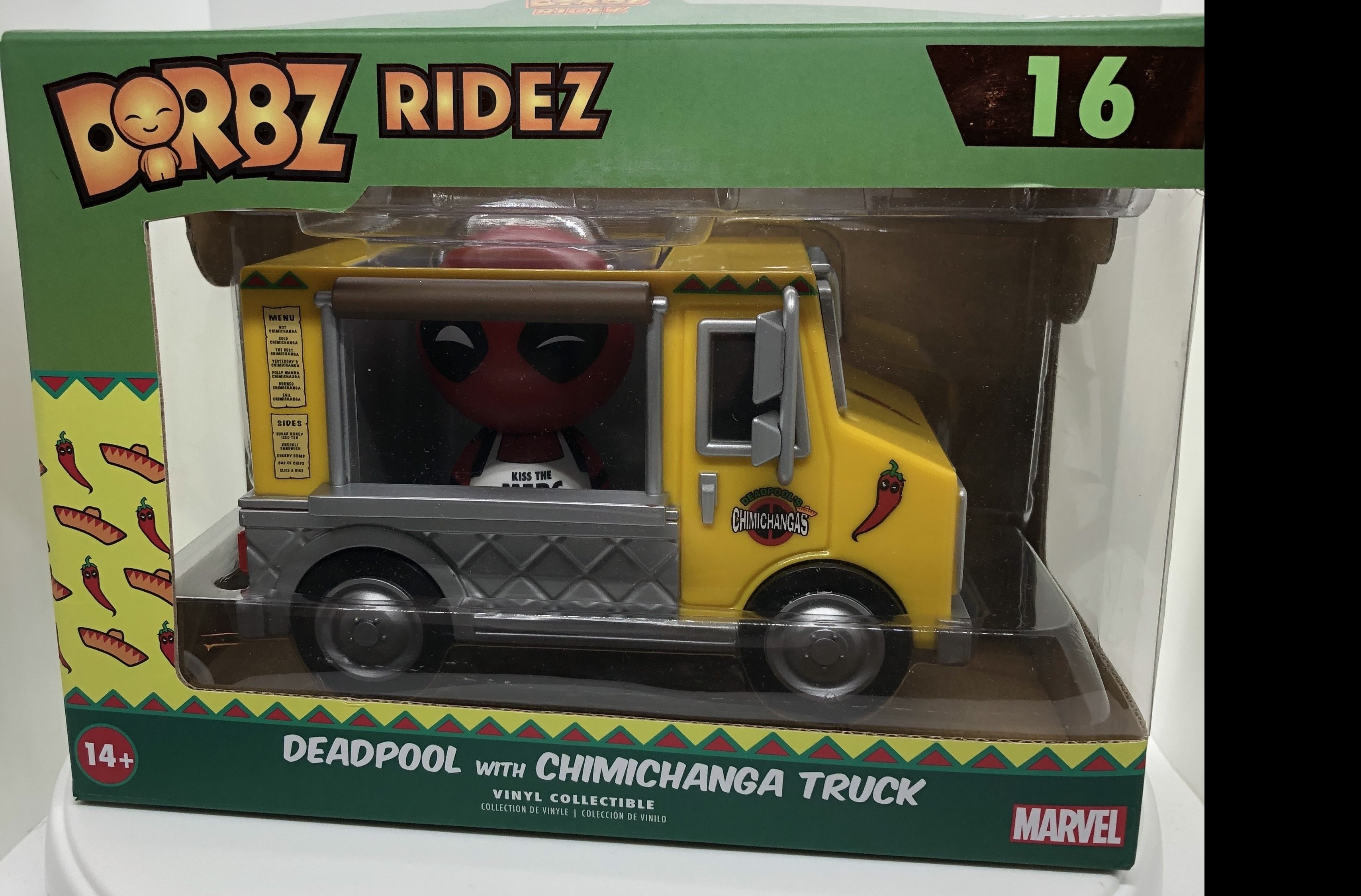 Dorbz Rides Deadpool Chimichanga Truck Vinyl Figure