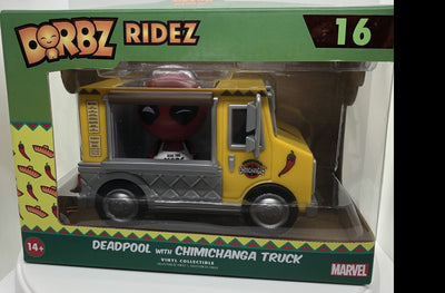 Funko Dorbz Ridez - Deadpool with Chimichanga Truck