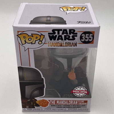 Funko Pop! Star Wars - The Mandalorian Flame Throwing (Special Edition)