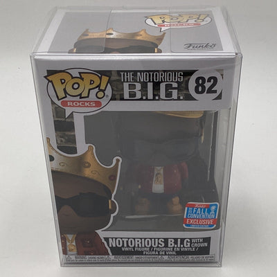 Funko Pop! Rocks - The Notorious B.I.G. With Crown (2018 Fall Convention Exclusive)