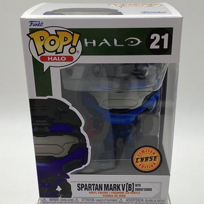 Funko Pop! Halo - Spartan Mark V (B) With Energy Sword (Chase)