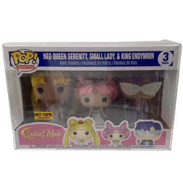 Funko Pop! Animation - Sailor Moon - Neo Queen Serenity, Small Lady, & King Endymion (Hot Topic Exclusive) (3 Pack)