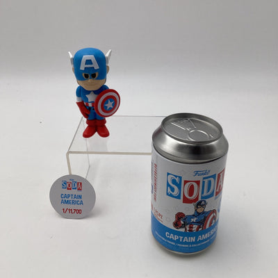 Funko Vinyl Soda - Captain America (Common)