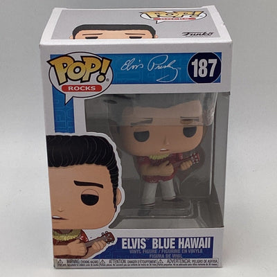 Funko Pop! Rocks - Elvis Presley - Blue Hawaii (Damaged)