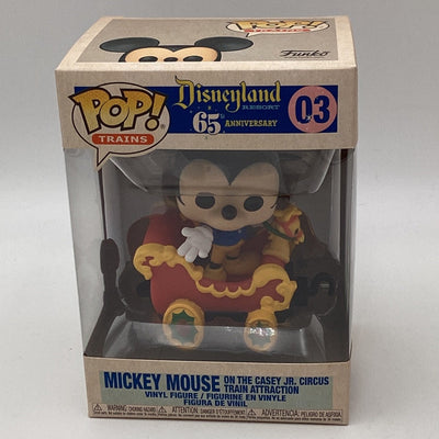 Funko Pop! Trains - Disneyland Resort 65th Anniversary - Mickey Mouse On The Casey Jr. Circus Train Attraction