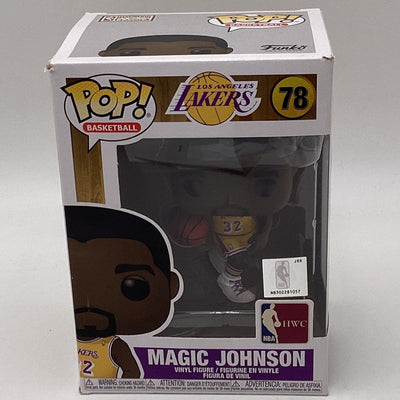 Funko Pop! Basketball - Los Angeles Lakers - Magic Johnson (Home) (Damaged)