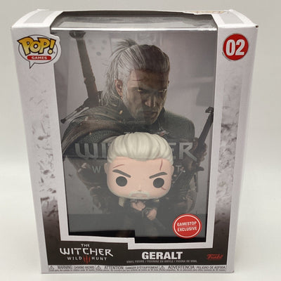 Funko Pop! Games - The Witcher 3 Wild Hunt - Geralt (Cover) (GameStop Exclusive)