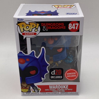 Funko Pop! Games - Dungeons & Dragons - Wareduke D20 Included (GameStop Exclusive)