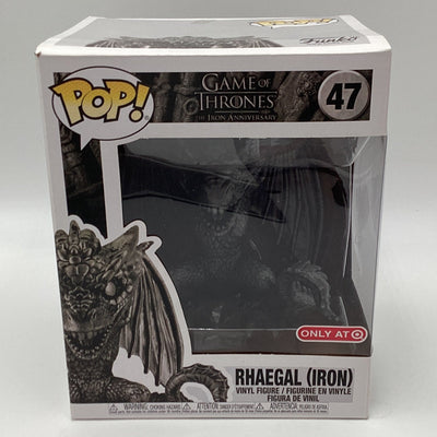 Funko Pop! Game Of Thrones - 6" Rhaegal (Iron) (Target Exclusive) (Damaged)