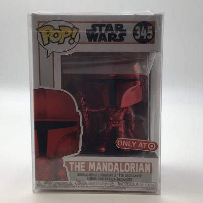 Funko Pop! Star Wars - The Mandalorian (Red Target Exclusive)