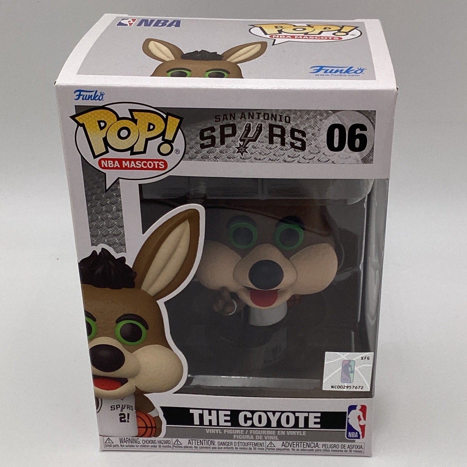 Funko Pop! NBA Mascots: San Antonio - The Coyote Collectible Vinyl