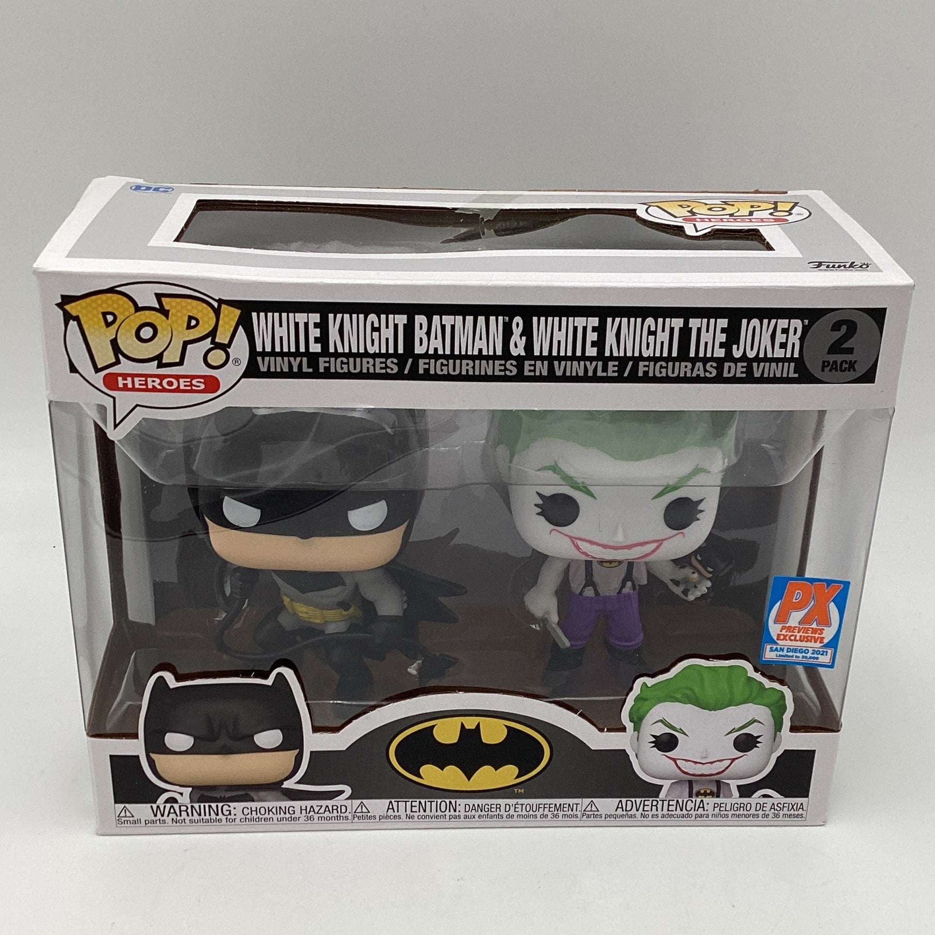 Batman White Knight Batman Joker Funko Batman The Joker's Wild