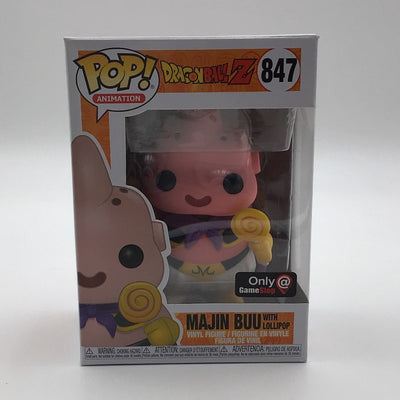 Funko Pop! Animation - Dragon Ball Z - Majin Buu (With Lollipop) (Gamestop Exclusive)