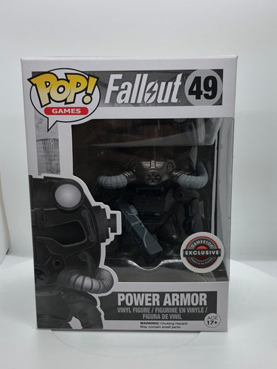 Funko Pop! Games - Fallout - Power Armor (Black & White)