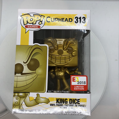 Funko Pop! Games - Cuphead - King Dice (Gold)