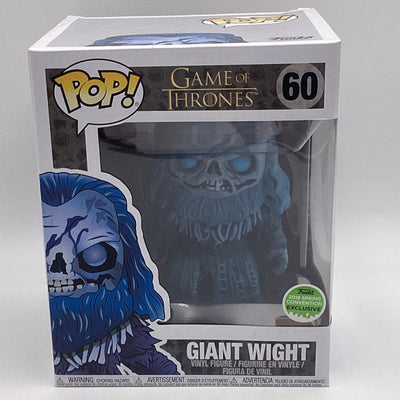 Funko Pop! TV - Game Of Thrones - 6" Giant Wight (2018 Spring Convention)