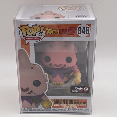 Funko Pop! Animation - DragonBall Z- Majin Buu With Chocolate Bar (GameStop Exclusive)
