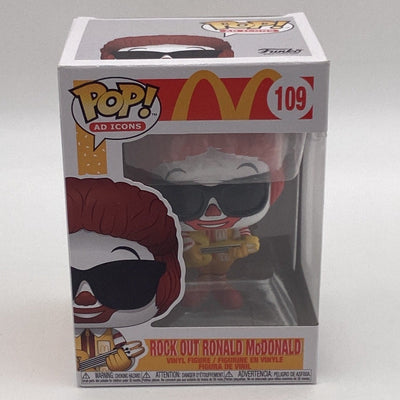 Funko Pop! Ad Icons - McDonalds - Rock Out Ronald McDonald