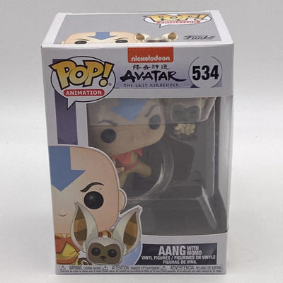 Funko Pop! Animation - Avatar The Last Airbender - Aang With Momo