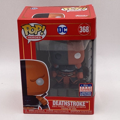 Funko Pop! Heroes - Deathstroke (2021 Summer Convention Limited Edition) (Damaged)