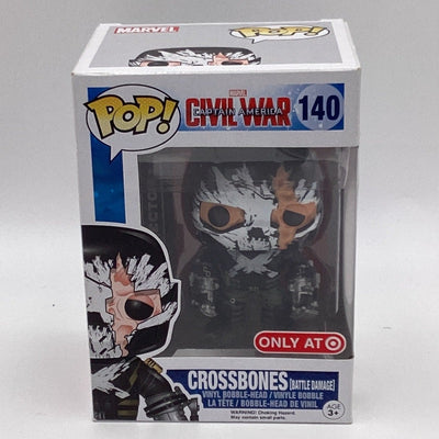 Funko Pop! Marvel - Captain America Civil War - Crossbones (Battle Damage) (Target Exclusive)