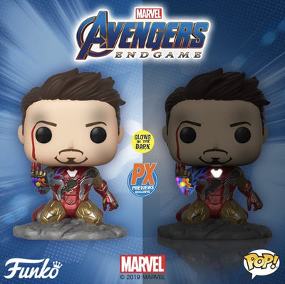 Funko Pop! Marvel Endgame: I Am Iron Man (Glow In The Dark) PX Exclusive