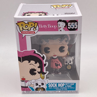 Funko Pop! Animation - Betty Boop - Sock Hop Betty Boop & Pudgy