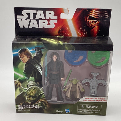 Star Wars Revenge Of The Sith Anakin Skywalker & Yoda Set