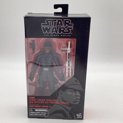 Star Wars The Black Series - Finn First Order Disguise 6" Action Figure