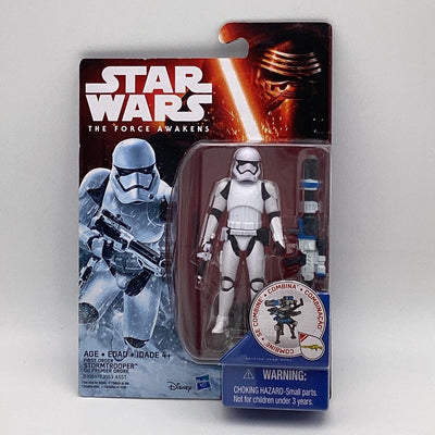 Star Wars The Force Awakens First Order Stormtrooper 3.75" Action Figure