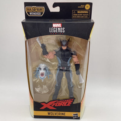 Marvel Legends Series - Uncanny X-Force - Wolverine Build A Figure Wendigo 6" Action Figure