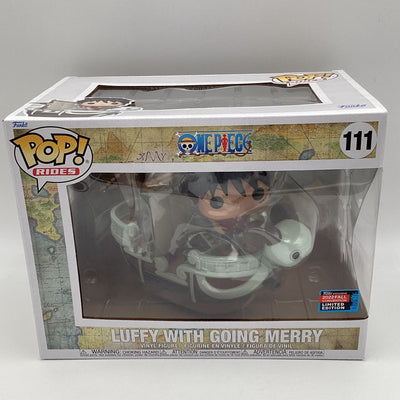 Funko Pop! Rides - One Piece - Luffy With Going Merry (2022 Fall Convention Limited Edition)