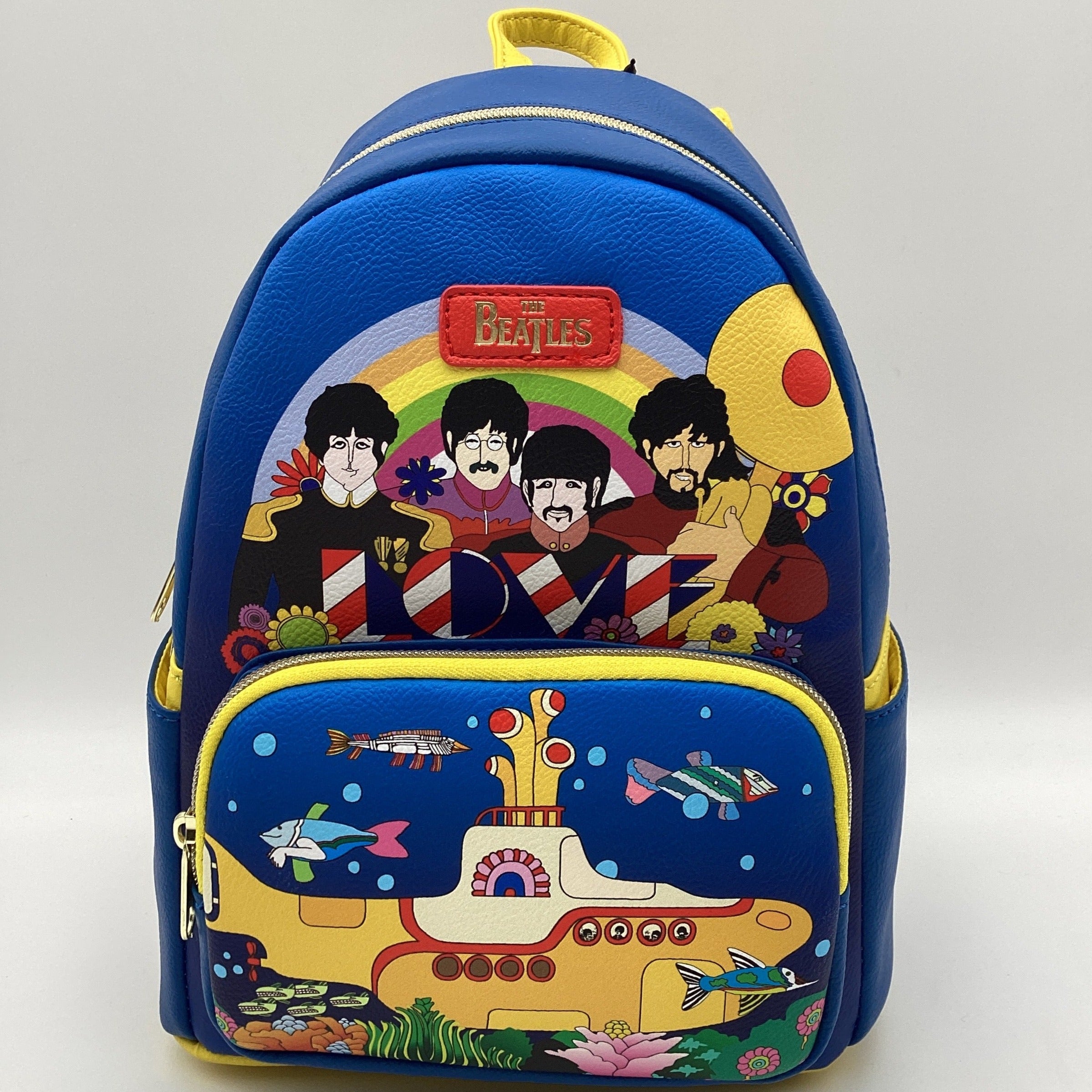 beatles mini backpack The (Abbey Road) by Loungefly Upgrade your bag game today with the Beatles Sgt Peppers Small Rucksack from Vinyl Castle. Loungefly Beatles Revolver Album Cover