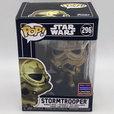 Funko Pop! Star Wars - Gold Stormtrooper (2021 Wonderous Convention Limited Edition)