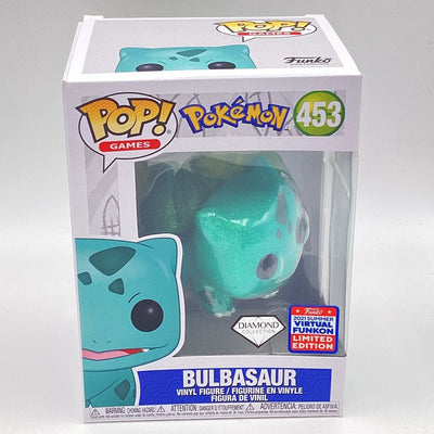 Funko Pop! Games - Pokemon - Bulbasaur (Diamond Collection) (2021 Summer Virtual Funkon Limited Edition)