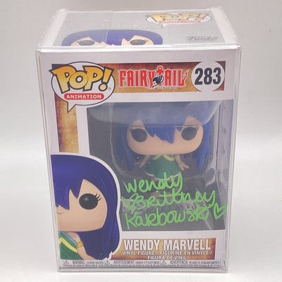 Funko Pop! Animation - Fairy Tail - Wendy Marvell (Autographed by Brittney Karbowski) (JSA)
