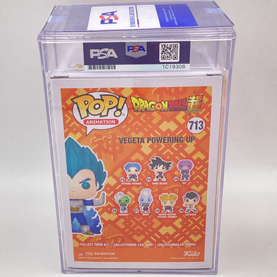 Funko Pop! Animation - DragonBall Super - Vegeta Powering Up (Autographed by Chris Sabat) (Chase) (PSA)