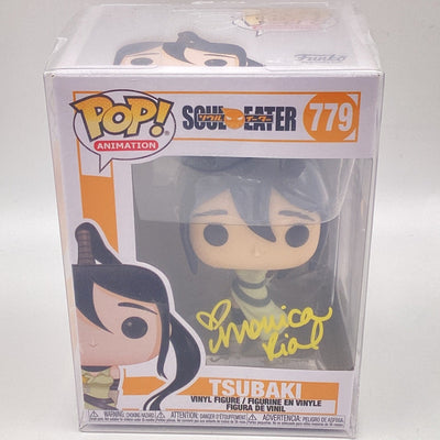Funko Pop! Animation - Soul Eater - Tsubaki (Autographed by Monica Rial) (Yellow) (JSA)