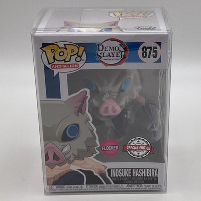 Funko Pop! Animation - Demon Slayer - Inosuke Hashibira (Flocked) (Special Edition)