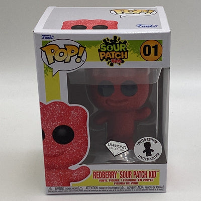 Funko Pop! Sour Patch Kids - Redberry Sour Patch Kid (Diamond Collection) (Limited Edition)