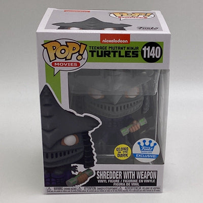 Funko Pop! Movies - Teenage Mutant Ninja Turtles - Shredder With Weapon (Glow In The Dark) (Funko Shop Exclusive)