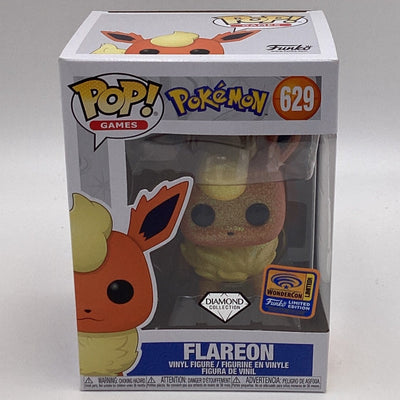 Funko Pop! Games - Pokemon - Flareon (Diamond Collection) (Wondercon Limited Edition)
