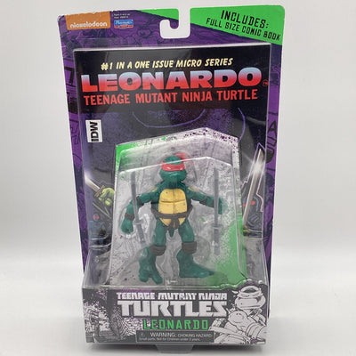 Teenage Mutant Ninja Turtles Leonardo Action Figure & Bonus Comic