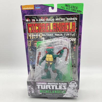 Teenage Mutant Ninja Turtles Michelangelo Action Figure & Bonus Comic
