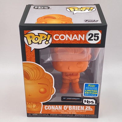 Funko Pop! Conan - Conan O'Brien (Orange) (25th Anniversary) (2019 Summer Convention Limited Edition)