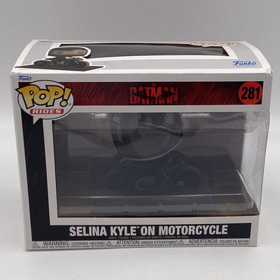 Funko Pop! Rides - The Batman - Selina Kyle On Motorcyle (Damaged)