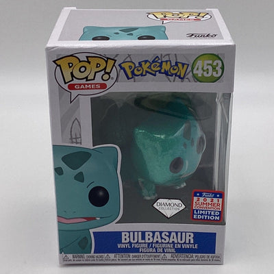 Funko Pop! Games - Pokemon - Bulbasaur (Diamond Colletion) (2021 Summer Convention)