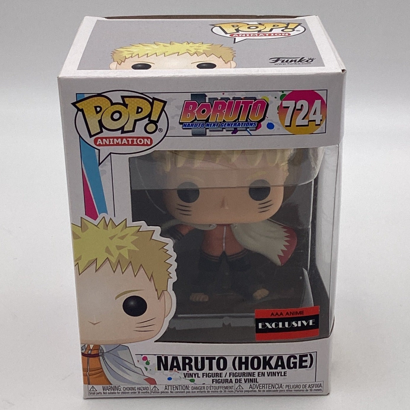  Funko Boruto Naruto (Hokage) Pop Figure (AAA Anime Exclusive) :  Toys & Games